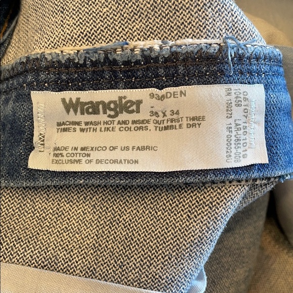 Wrangler Jeans Size 34 - Picture 10 of 10